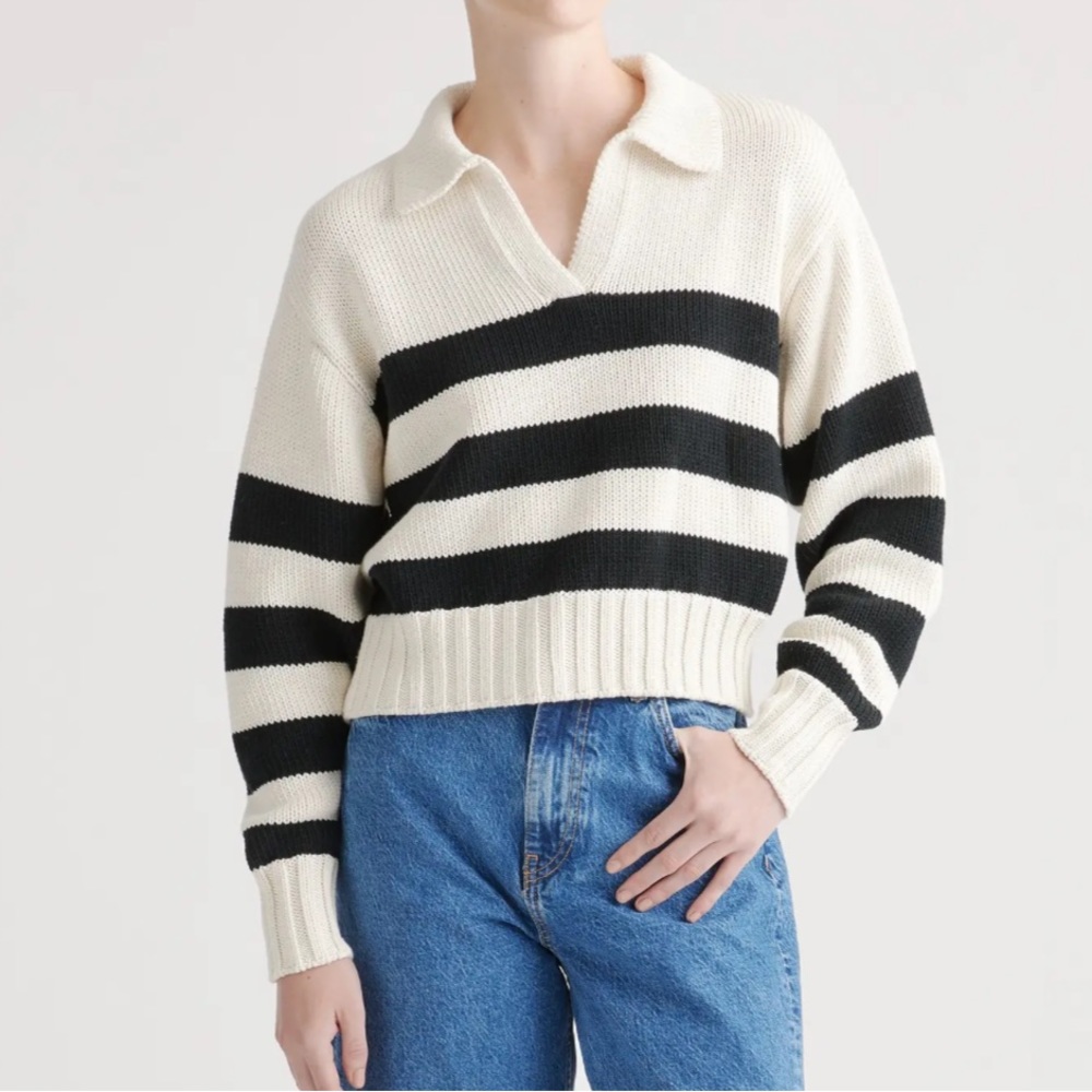 Aland Striped Sweater